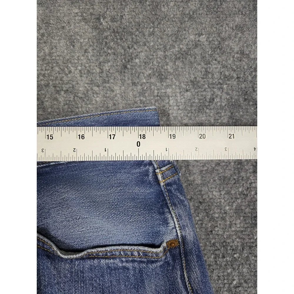 Levis 501 Jeans Mens 40x32 Original Fit Medium Blue Straight Leg Button Fly